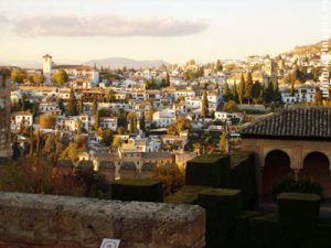 L'Albaicin vu de l'Alhambra